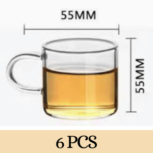 High Borosilicate Glass Tea Pot (Side Handle Tea Pot Flower Tea Pot Tea Set Kit Tea Infuser)