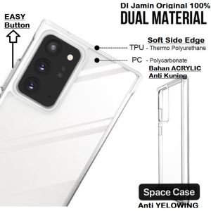 HC Air Armor Compatible With Samsung Note 20 20Ultra Note 10 10+ 10 Lite Note 9 8 Soft Case Hard [Military Grade Drop Protection] Shock-Absorbing Corners [Anti-Yelowing Hard Back] Scratch Resistant Flexible Frame Crystal 4G 5G Silicone Ultra Plus
