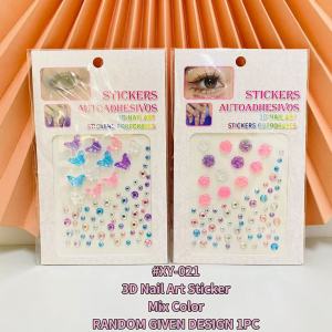 3D Self Adhesive Face Rhinestones Crystal Sticker Festival Face Gems