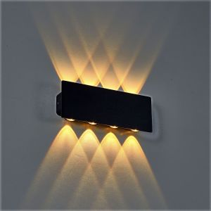 Nordic Aluminum Wall Light Modern Style Indoor Wall Lamp IP65 Waterproof Up Down Corridor Lights for Home Stairs Bedroom Bedside Bathroom Lighting Sconces