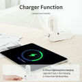 Simplus Portable Mini Fan 2000mah/4800mAh Handheld Fans Hand USB Cooling Foldable Whisper Quiet Led Light. 