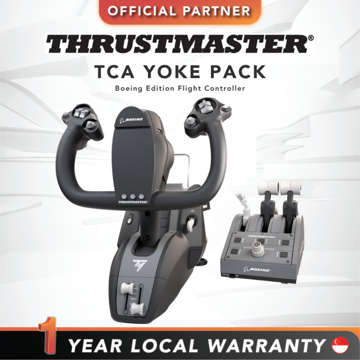 [FAST SHIP] ThrustMaster TCA Yoke Pack Boeing Edition Flight Controller ...