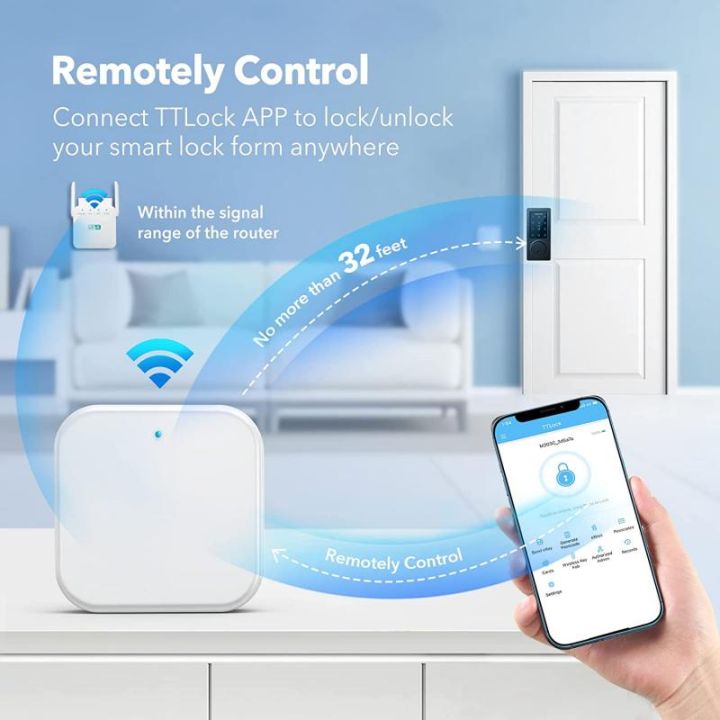 Picture Idea: 2024 New Ttlock App G2 G3 WiFi Gateway Hub Smart