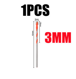 【COD + local seller】5 Pieces Multi-Material Tungsten Carbide Drill Bit Set for Porcelain Ceramic TileConcreteBrickGlassPlastic Masonry and Wood(3mm -8mm)