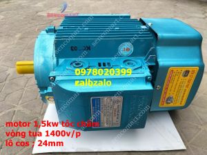 Motor động cơ điện 1 pha 15kw Ruột motor được quấn 100% dây đồng