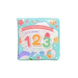 Gulalibooks Buku Bantal Bayi Berubah Warna Lets Learn 123 Magic Color Changing Softbook