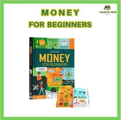 FunTastic Child Usborne Money for Beginners Book Money for Children Students Reading Books Money 7-12 years