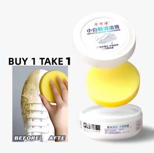BUY 1 TAKE 1 Free shoes Cleaner and whitenig white shoes Leather Deep Cleaning and Remove Stains from shoes footwear walking Tactical