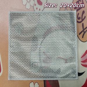 Wire cleaning rags Silver Kitchen Rust Removal multifunctional Reusable Steel Wire Cloth Cleaning Tools