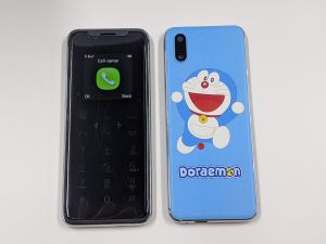 Cute Mini fashionable Phone A88 R11 i8 student straight board Cartoon Mobile Phone Unlocked sensitive touch button light and thin Children Dual Sim feature phone