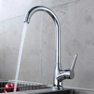 Brass Chrome Kitchen Faucet Swivel Kitchen Tap Kitchen Mixer Tap Hot and Cold Kitchen Sink Faucet 1050 - 1250g (est.)