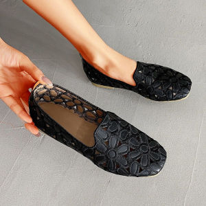 Jellies Shoes For Women Slip On Comfortable Shoes Low Cut Walking Casual Shoes Office flat shoes