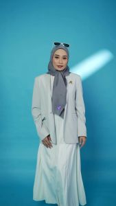 ARRAFI  Hijab Segi Empat AR 541 New Voal Polos Premium Lasercut