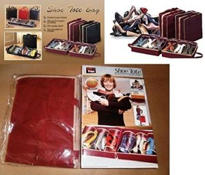 Shoe Tote Bag Portable Shoes Packing Tote Bag Storage Organizer Travel Waterproof Bag Bekas Simpan Kasut