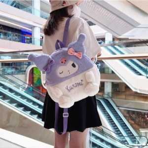 Tas Ransel Boneka Karakter Kuromi Melody Winnie The Pooh Cinnamorol Tas Sekolah Anak Dewasa Sanrio
