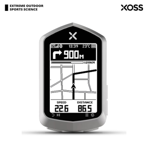 XOSS NAV Navigation Speedometer for mtb Bike Computer Wireless GPS Cycling Speedometer Odometer Bike GPS Tracker Speed/Cadence Waterproof Bluetooth ANT+ for Road Bike MTB Indoor&Outdoor Training