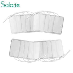 Salorie 9x5cm TENS Electrode Pads EMS Muscle Stimulator for TENS Unit Digital Therapy Machine Body Massager Health Care 2mm Plug