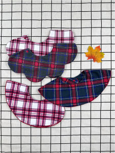 ＜105＞ konny Khăn Thấm Nước Bọt Cánh Hoa Yếm Em Bé Tùy Chỉnh Hai Mặt Có Thể Dùng Cho Trẻ Sơ Sinh Túi Thấm Nước Bọt Thực Phẩm Bổ Sung