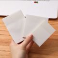 Giấy nhớ trong suốt, Giấy note trong suốt ghi chú cute dễ thương dán đánh dấu trang nhỏ. 