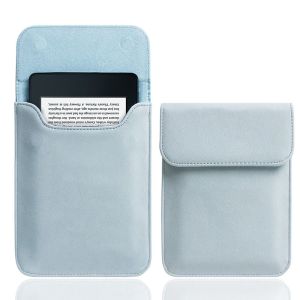LUXURYLYN 10/11/12th Generation e-Reader Sleeve PU Leather 6.8 7 10.2 inch Storage Bag Professional Wear Resistant Protective Cover for Kindle Paperwhite/Colorsoft/Scribe