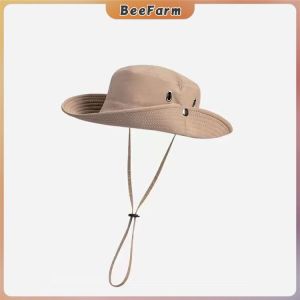 B.F. Cowboy Hat UV Protection Mountaineering Hat Outdoor Fisherman Hat Male and Female Rolled-Brim Hat