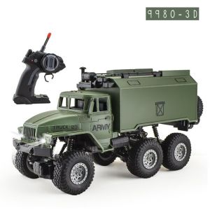 Mainan Anak Remote Control Truk Militer Skala 1:16
