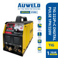 AUWELD TIG222P+C DIGITAL PULSE WELDING MACHINE 1PH/220V. 