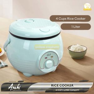 Asahi Jar Type RC-4 Rice Cooker 4 Cups 1.0L