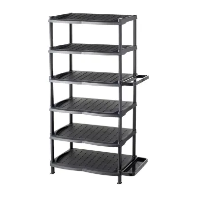 Algo Double Shoe Rack With Umbrella Holder 6 Tier