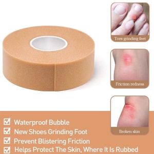 2 rolls of waterproof heel stickers wear-resistant and comfortable invisible tape multifunctional adhesive