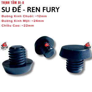 [THỊNH TÂM] Nút Gắn Đế Bida - Gắn Đế Cao Su Gậy Bida Ngắn Có Khía [ Gắn Đế Ngắn Có Khía ]