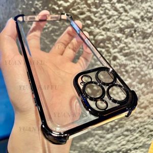 สำหรับ Infinix Smart 9 Hot50i Smart9 50i ร้อน4G 2024เคสโทรศัพท์ถุงลมนิรภัยสี่มุมเคส TPU ใสเคสกันกระแทกเคสซิลิโคนนิ่ม