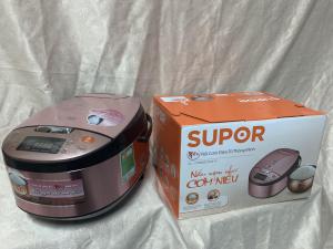 Nồi cơm điện tử lồng nồi Niêu Supor CFXB40FC33VN-75 / 1.5 Lít (Hàng chính hãng)