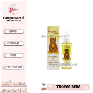 Tropee Bebe Minyak Kemiri (Candlenut Oil) 100ml / Penumbuh Rambut Alami / Menghitamkan Rambut / Perawatan Rambut Bayi