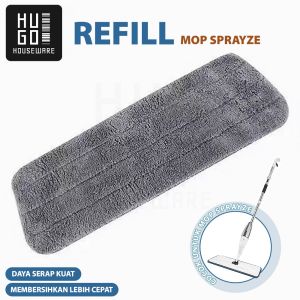 Hugo Medan Refill Kain Pel Lantai Semprot Ultra Mop Sprayze Spray Mop Otomatis Original