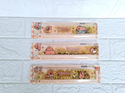 Penggaris 20 cm Air Glitter Karakter Fancy SANRIO