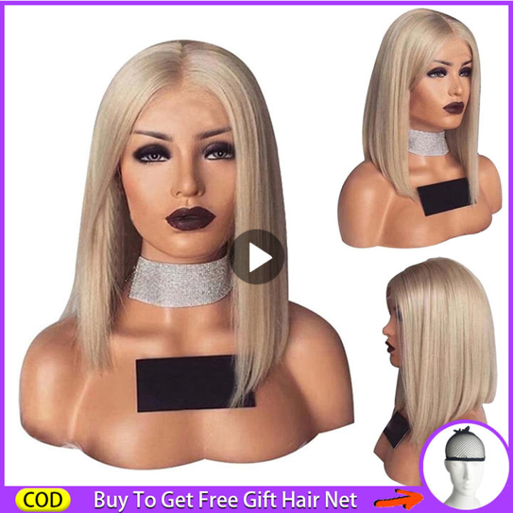 original wig for women human hair Short Bob Wig Front lace front