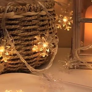3M/6M LED Christmas Lights Party Decoration LED Light Waterproof Outdoor Light String Holiday Decor