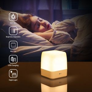 Triple W Desk Mini Lamp Bedsite LED Portable Lampu Meja Tidur Belajar