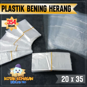 plastik sayur bening herang ukuran 20x35 plastik bawang cabe isi 160