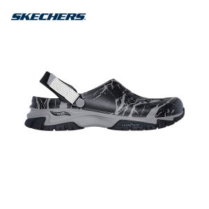 Skechers สเก็ตเชอร์ส รองเท้าผู้ชาย Men Foamies Arch Fit Outdoor Detour Shoes - 243342-BKGY