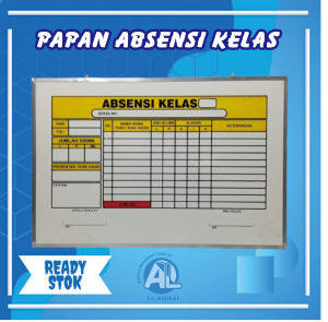 PAPAN ABSENSI KEHADIRAN SISWA DINDING