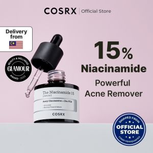 COSRX The Niacinamide 15 Serum 20ml – High Potency Acne & Pore Refining Serum with 15% Niacinamide & Zinc PCA Regulates Sebum Fades Dark Spots Non-Comedogenic