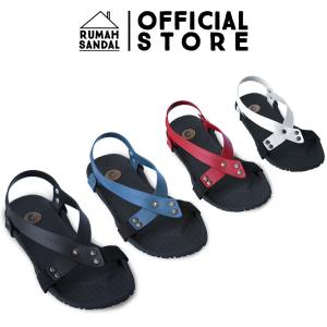Sandal Pria Camou Cowok Dewasa Kekinian Asli Distro Sendal Gunung Hiking Full Karet Original BORNEO All Varian Anti Licin