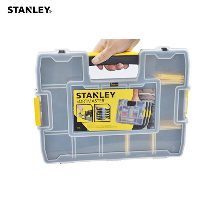 Stanley Removable Dividers Plastic Organizer Box Small Parts