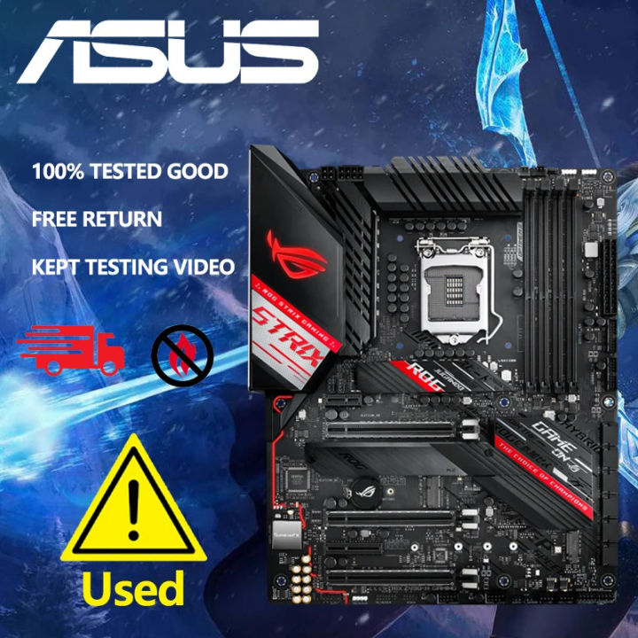 Used For ASUS ROG STRIX Z490-H GAMING Motherboard ATX Mainboard DDR4 ...
