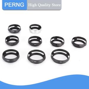 [PERNG] Tehe 37 39 40.5 43 46 49 52 55 58 62 67 mm metal Lens Hood for FOR Leica Canon Nikon New