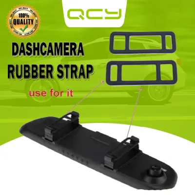QCY Car Rearview Mirror Bracket DV Camera Mount Rubber