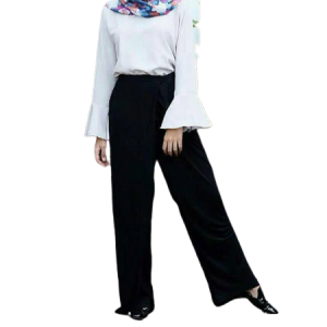 CELANA PREMIUM WARNA HITAM PUTIH /CELANA DEWASA/ CELANA PANJANG WANITA/ CELANA REMAJA