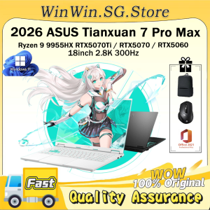 【ASUS Local Warranty】2026 ASUS Tianxuan 7 Pro Max Gaming Laptop | Ryzen 9 9955HX RTX5070Ti / RTX5070 / RTX5060 | 18inch 2.8K 300Hz IPS Screan| ASUS laptop | ASUS TUF Gaming Laptop | ASUS tianxuan laptop华硕天选7